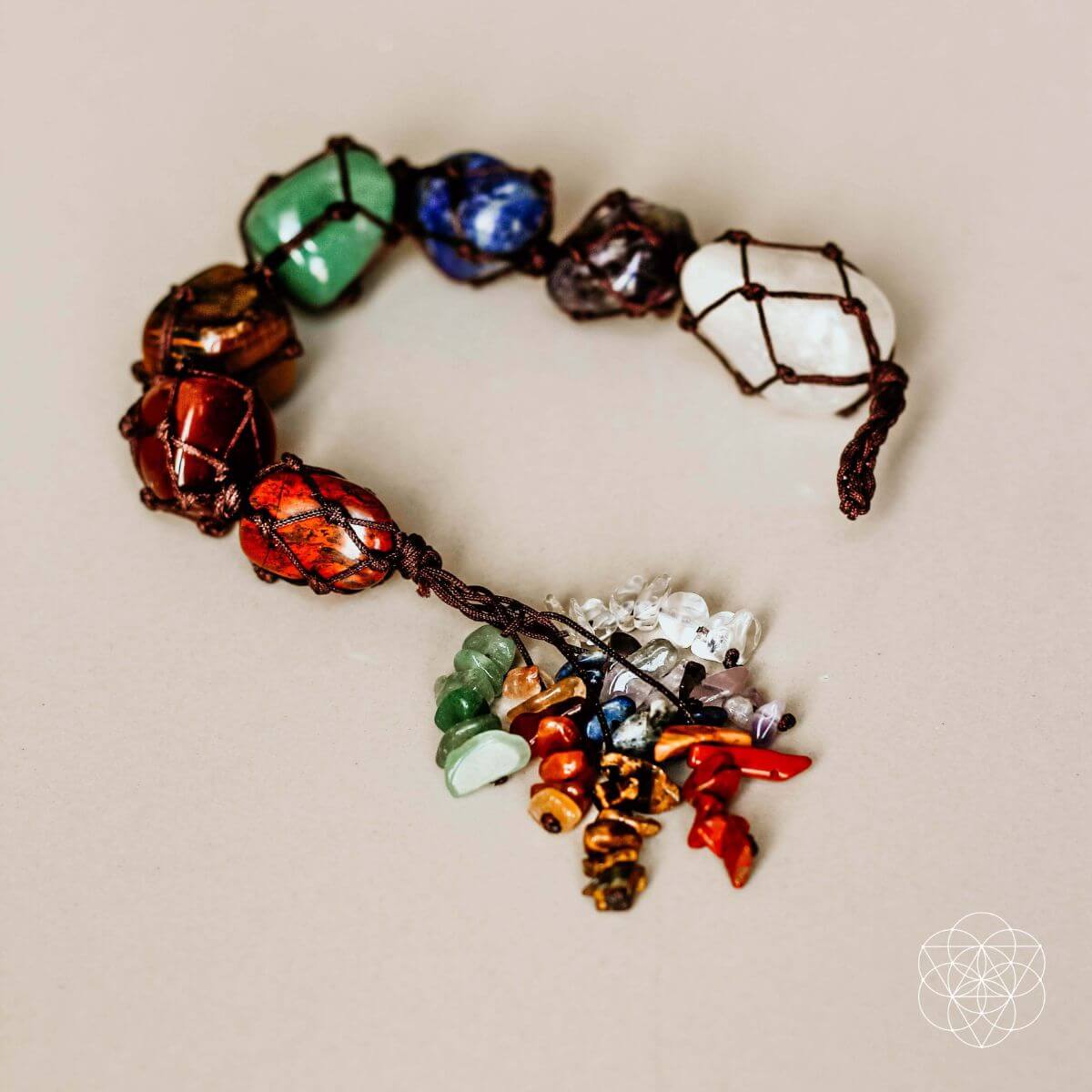 The 7 Chakra Healing Tassel by Conscious Items at Shirley Shoppe