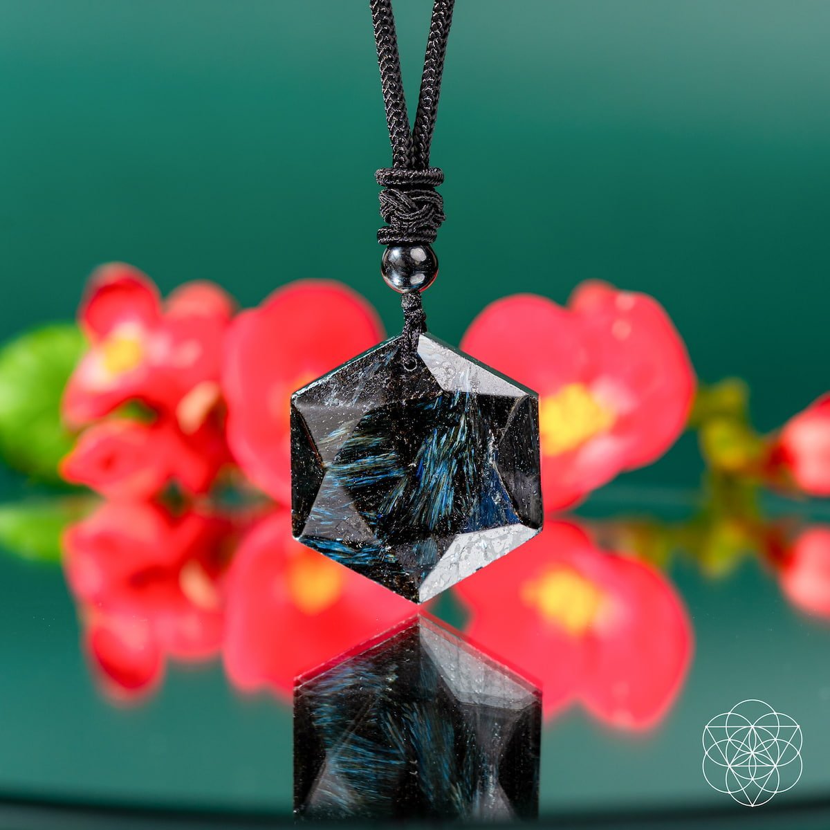 The Arfvedsonite Deep Healing Pendant by Conscious Items at Shirley Shoppe