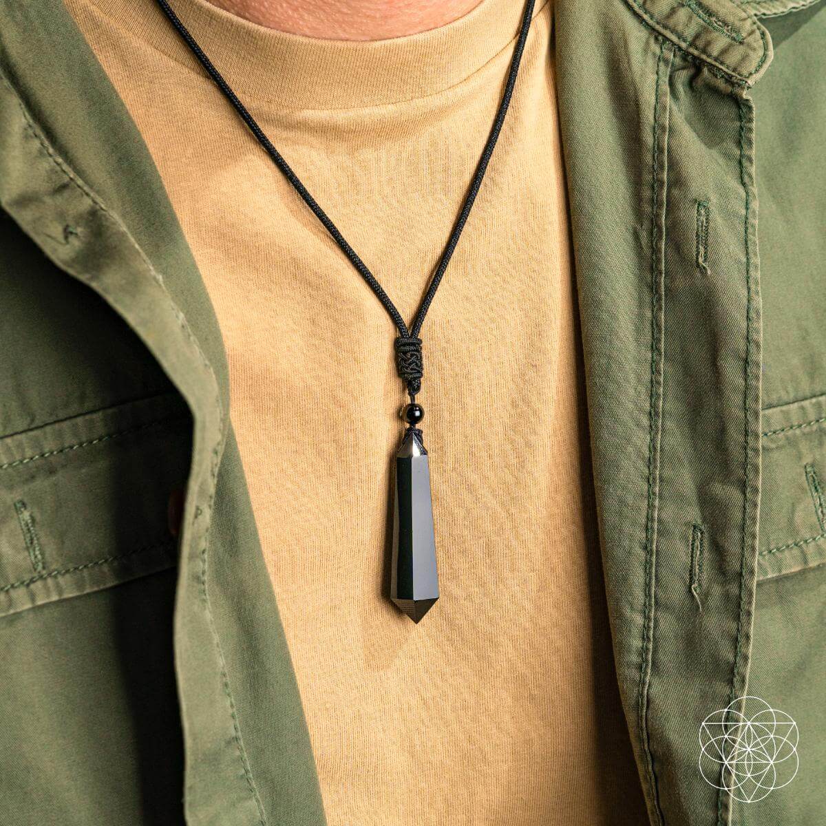 The Black Obsidian Talisman of Protection by Conscious Items at Shirley Shoppe