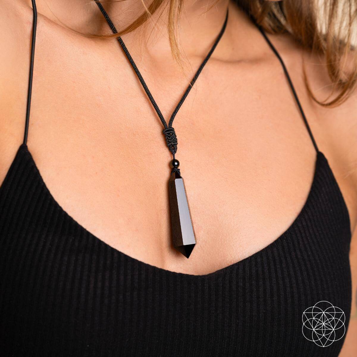 The Black Obsidian Talisman of Protection by Conscious Items at Shirley Shoppe