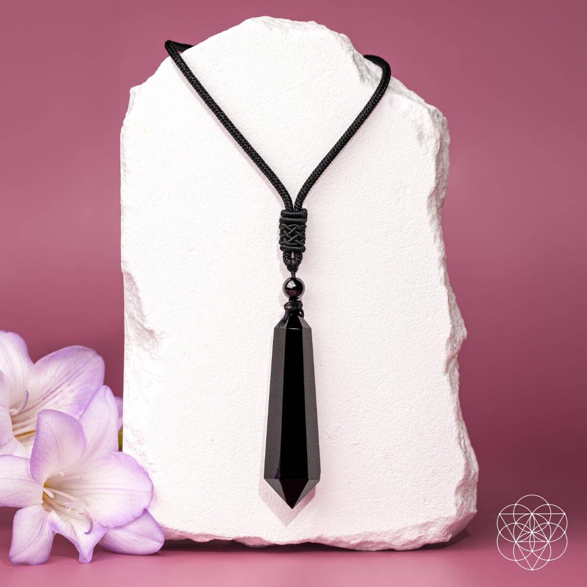 The Black Obsidian Talisman of Protection by Conscious Items at Shirley Shoppe