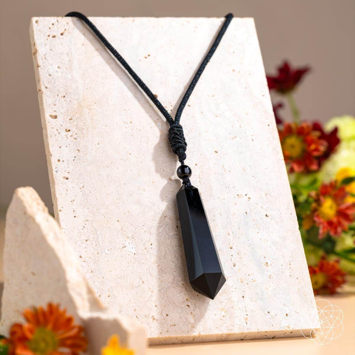 The Black Obsidian Talisman of Protection by Conscious Items at Shirley Shoppe