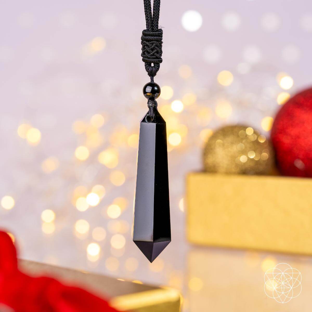 The Black Obsidian Talisman of Protection by Conscious Items at Shirley Shoppe