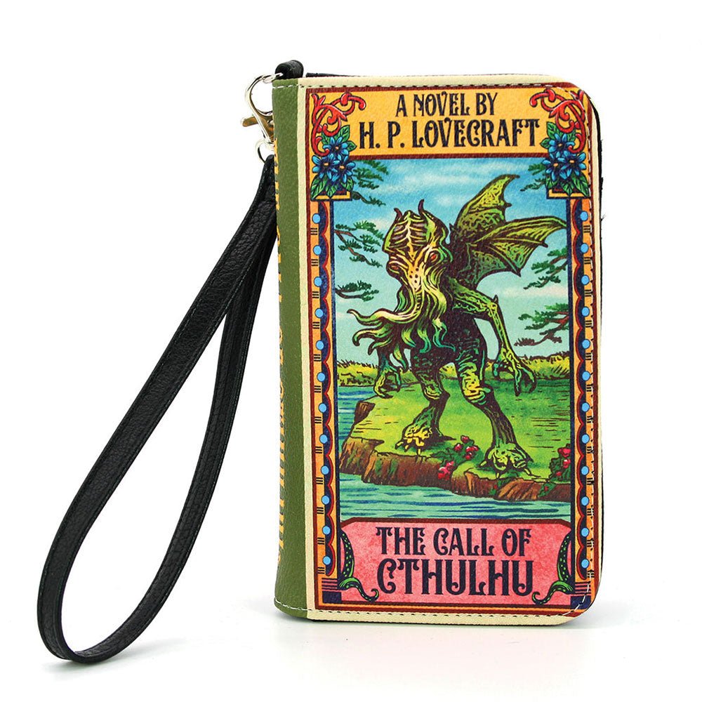 The Call Of Cthulhu Book Wallet Wristlet by Quirks! at Shirley Shoppe