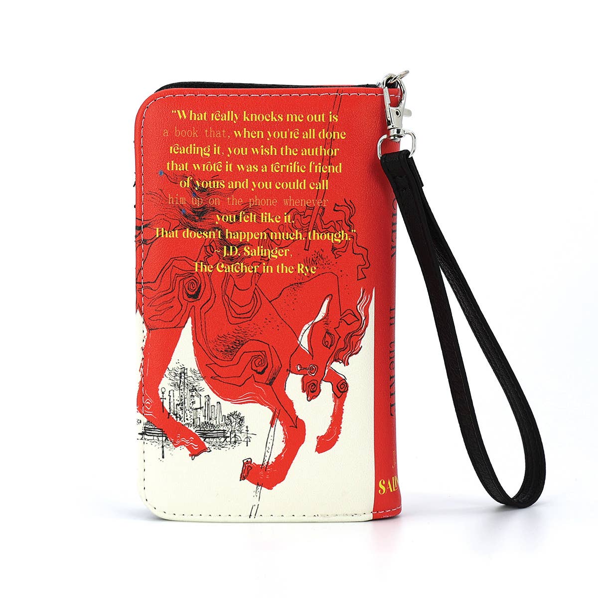 The Catcher in the Rye Book Wallet Wristlet by Quirks! at Shirley Shoppe