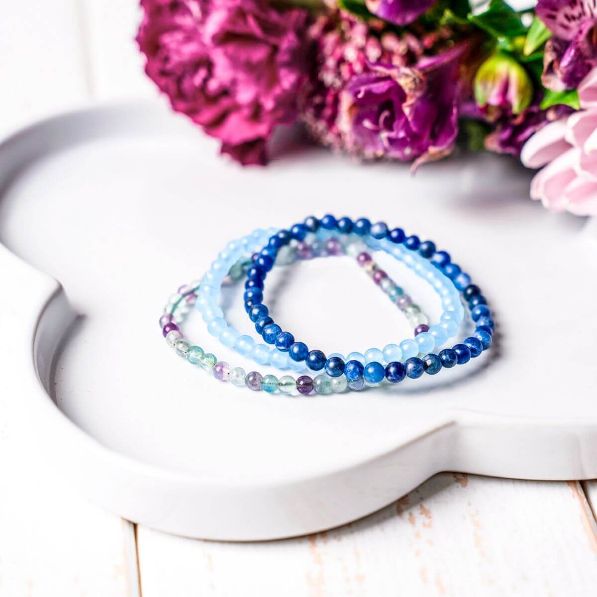 The Chakra-Balancing Bracelets Set by Conscious Items at Shirley Shoppe