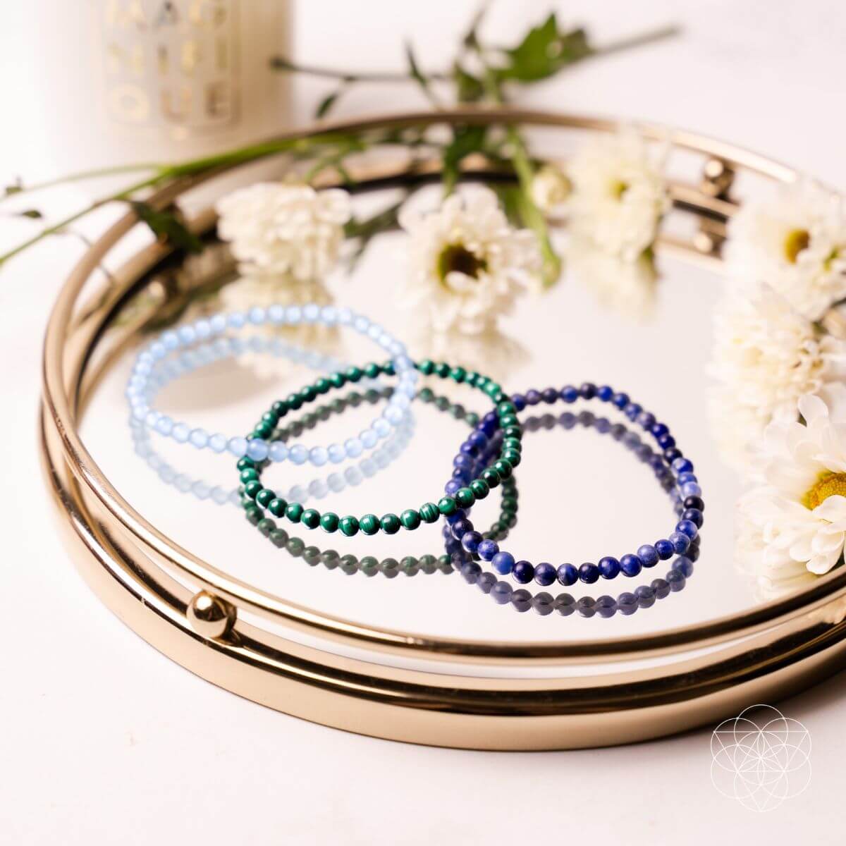 The Chakra-Balancing Bracelets Set by Conscious Items at Shirley Shoppe