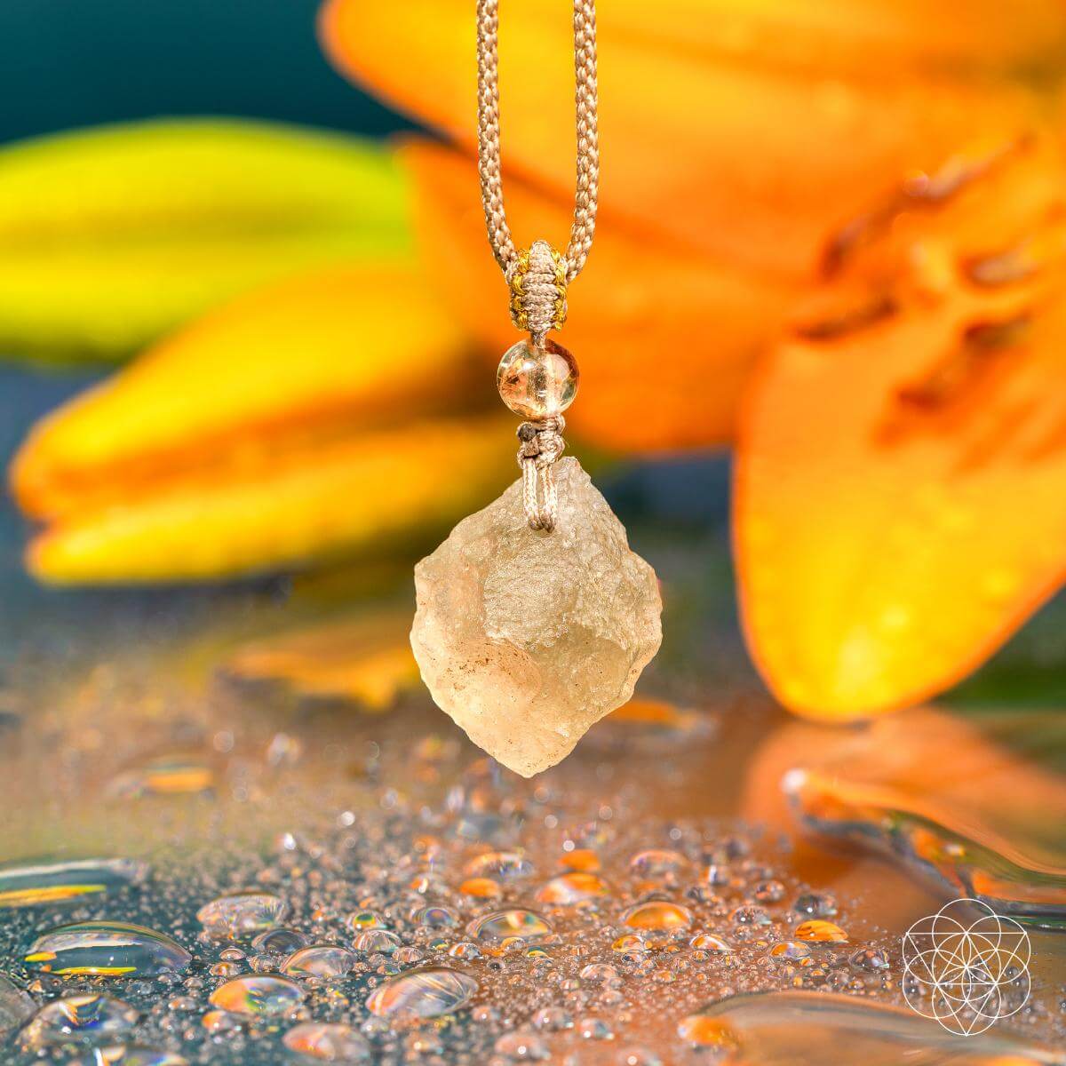The Destiny Relic – Libyan Desert Glass Pendant by Conscious Items at Shirley Shoppe
