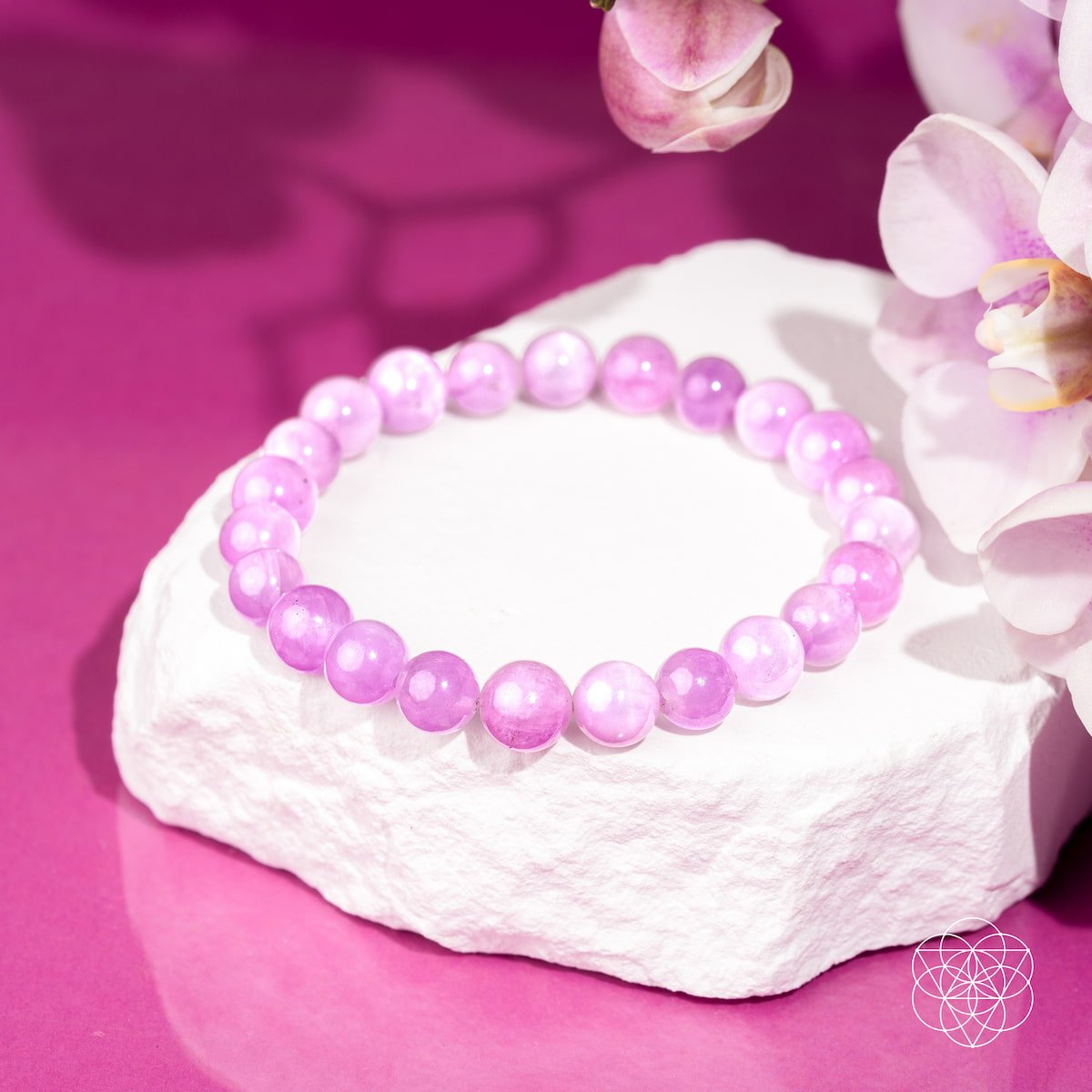 The Heart Reset - Rare Pink Kunzite Bracelet by Conscious Items at Shirley Shoppe