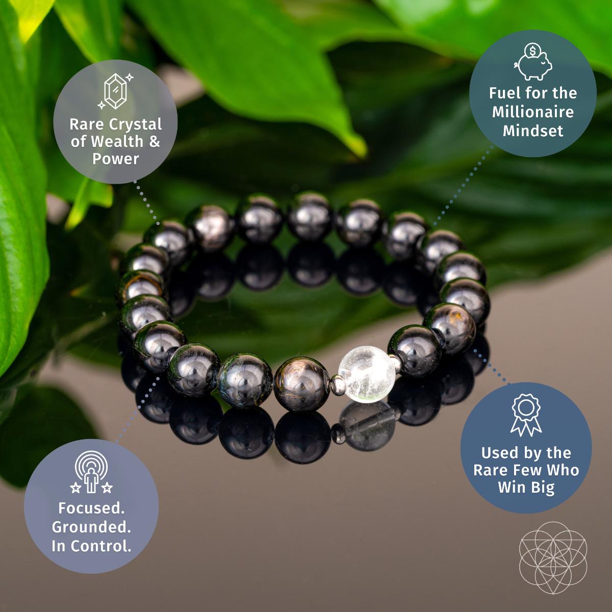 The Hypersthene Millionaire Manifestation Bracelet by Conscious Items at Shirley Shoppe