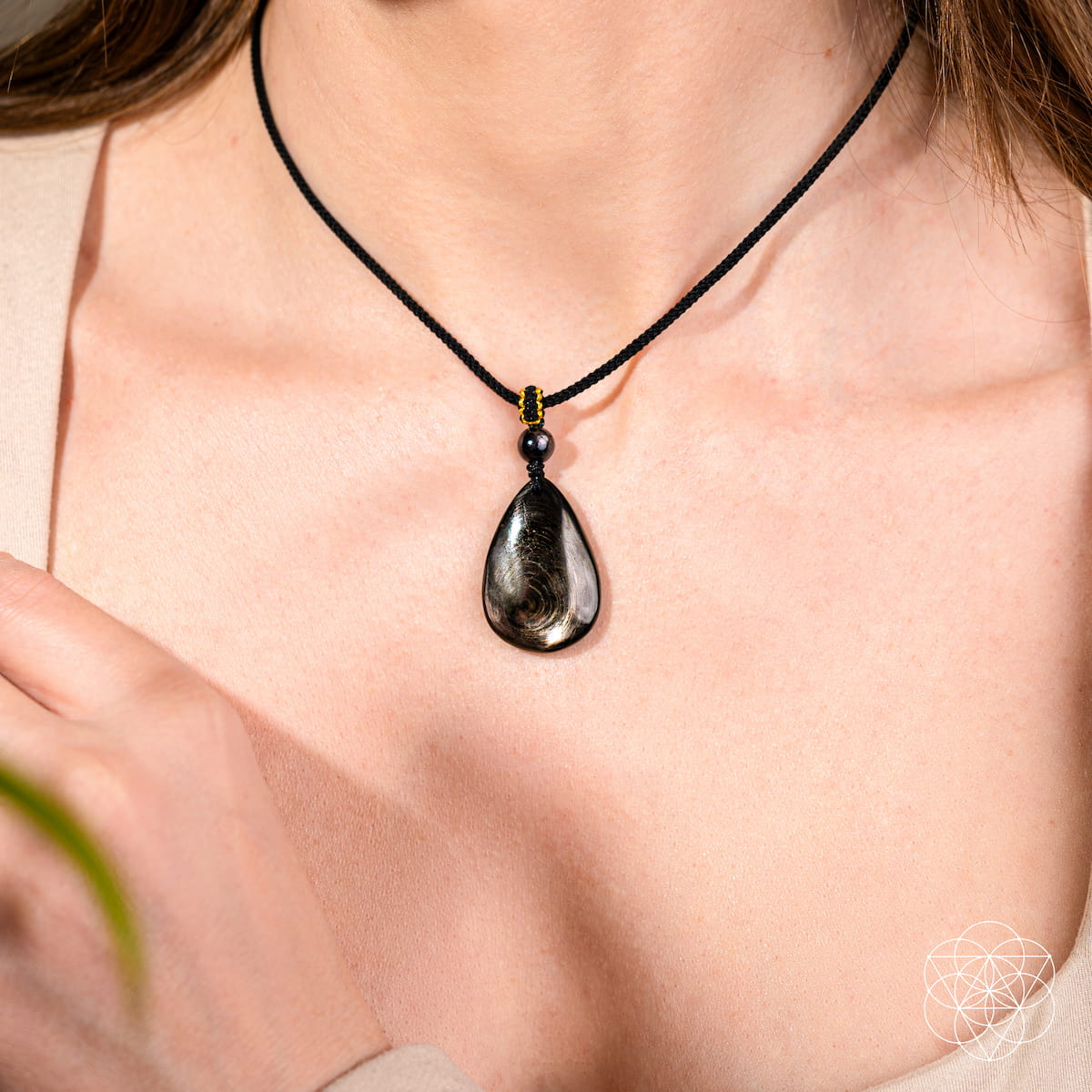 The ﻿Hypersthene Millionaire Manifestation Pendant by Conscious Items at Shirley Shoppe