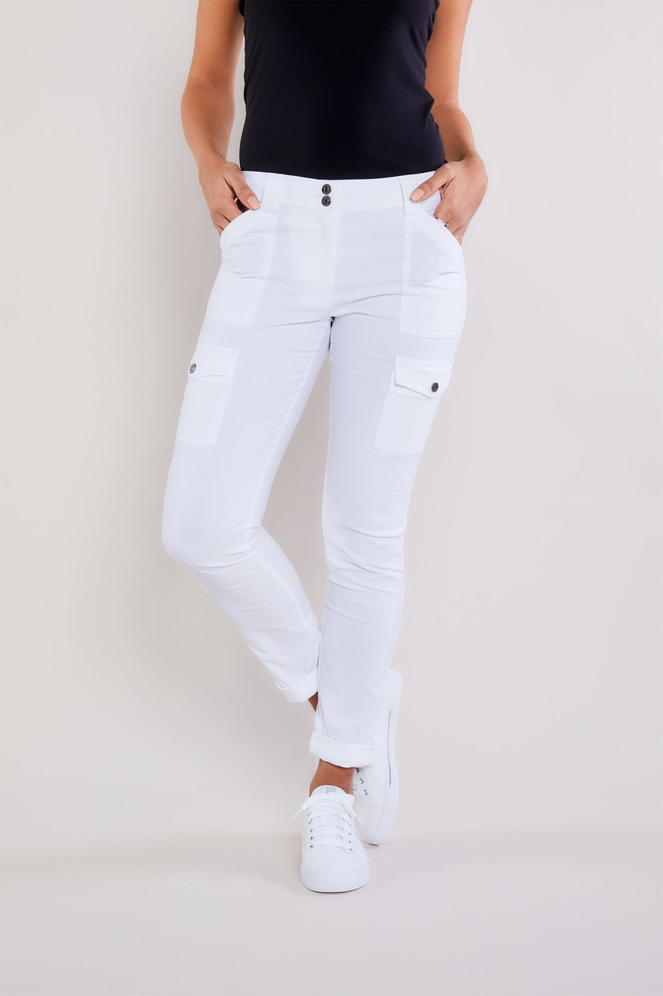 The Kate Skinny Cargo Pant by Anatomie at Shirley Shoppe