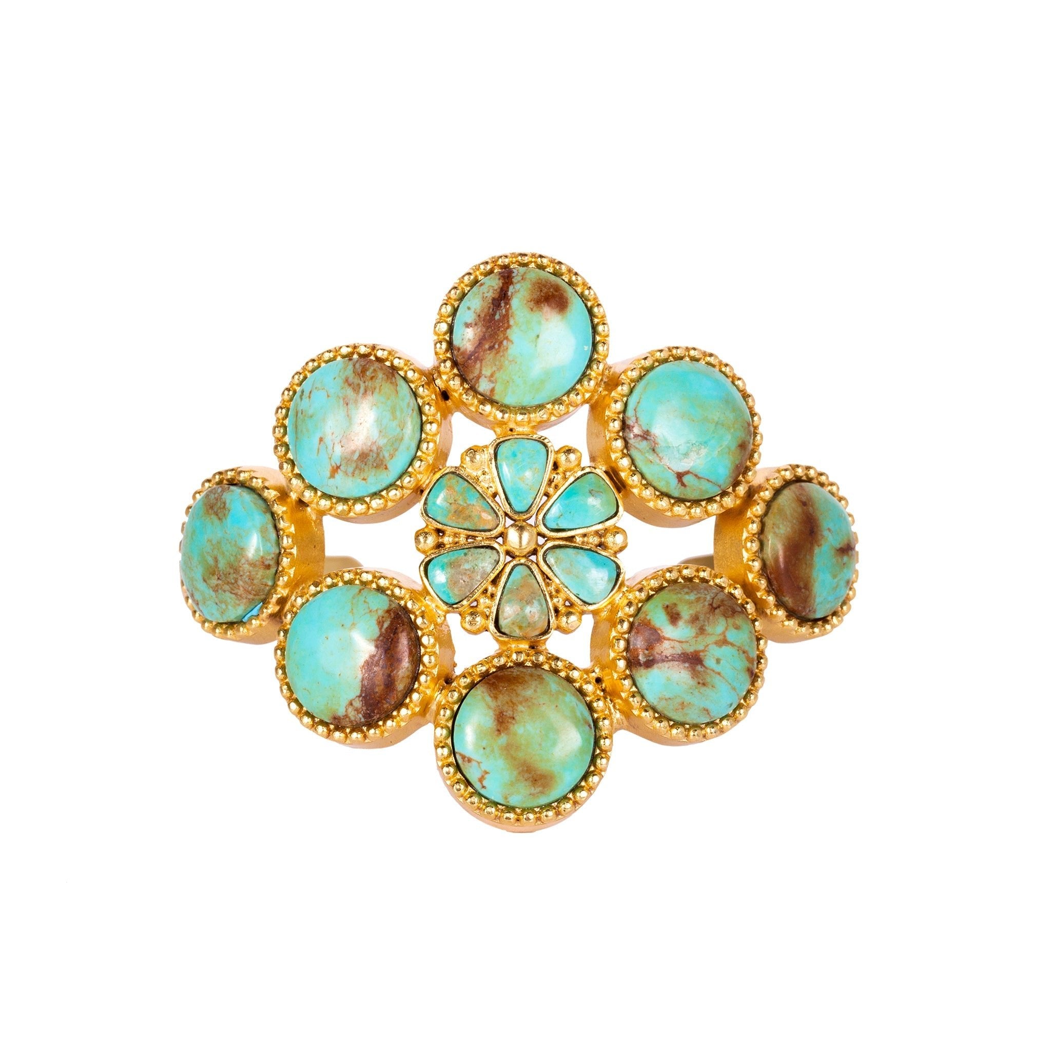 The Living Stone Cuff by Christina Greene at Shirley Shoppe