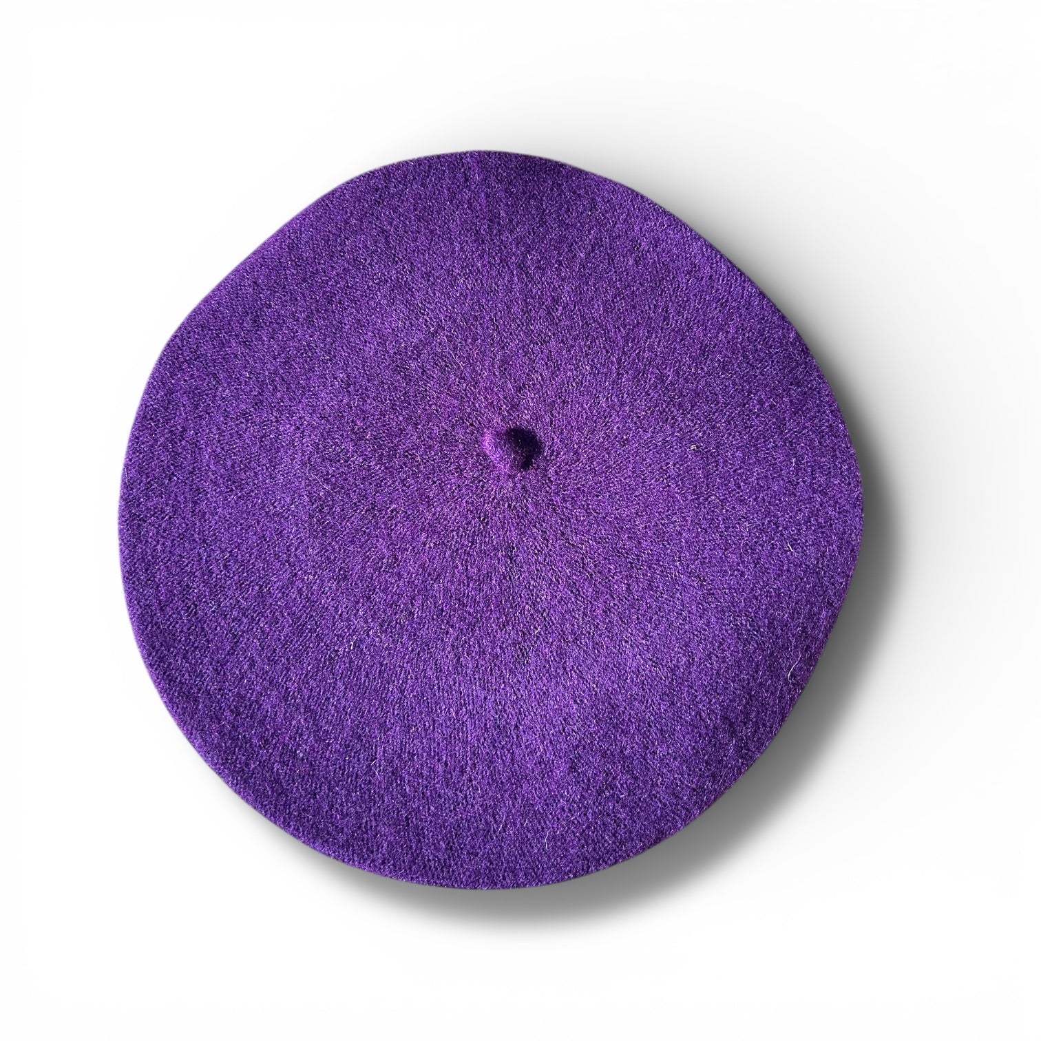 The Looker Classic French Beret - Dark Purple by Quirks! at Shirley Shoppe