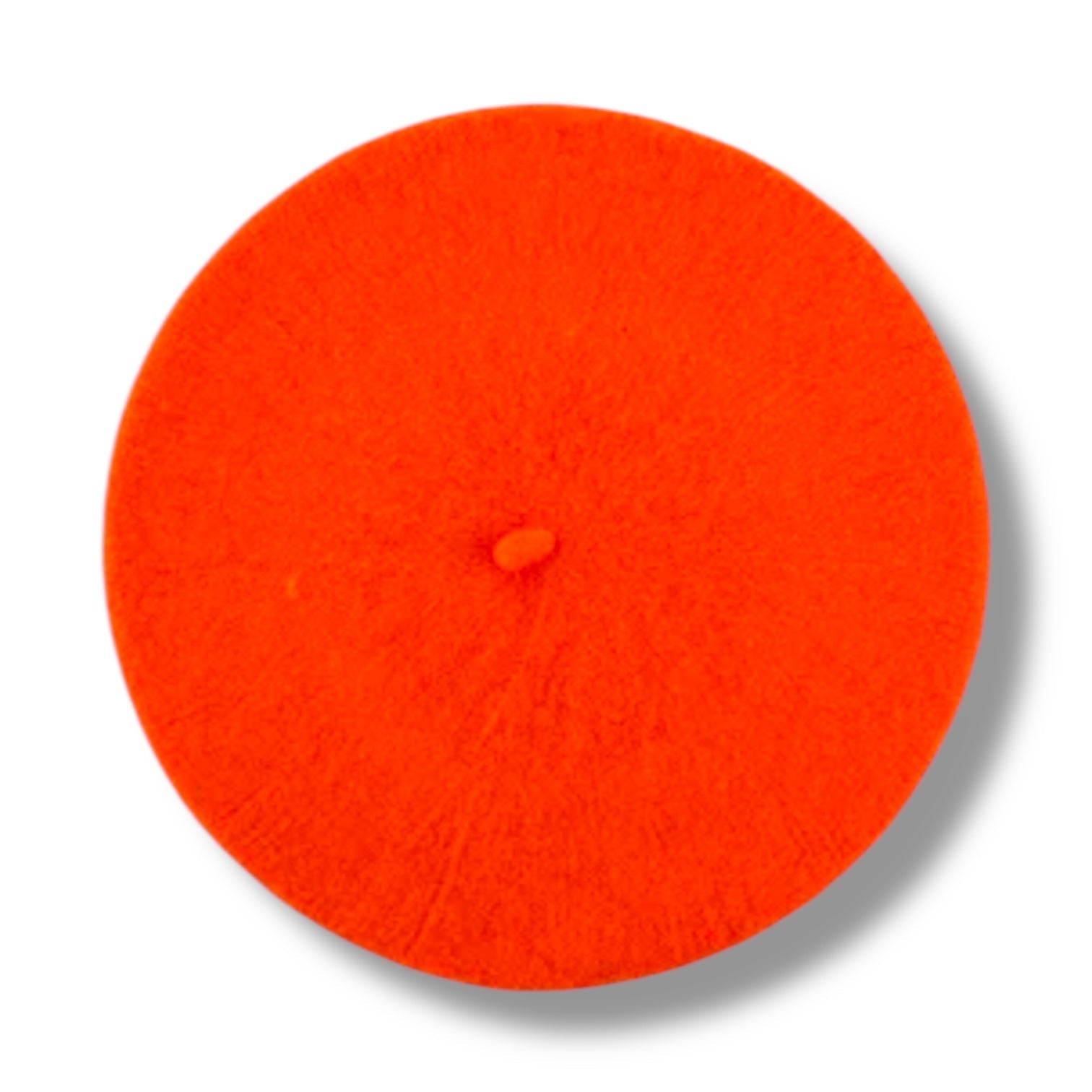 The Looker Classic French Beret - Orange by Quirks! at Shirley Shoppe