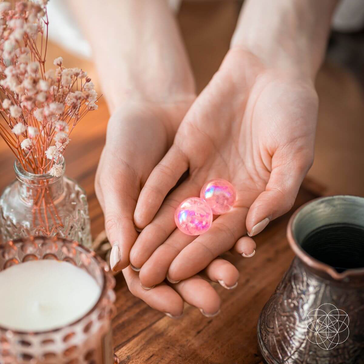The Love Spheres (2 pcs) by Conscious Items at Shirley Shoppe