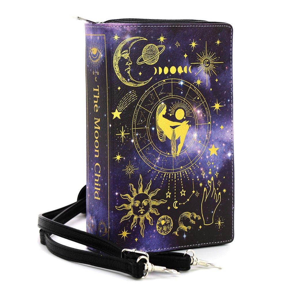 The Moon Child Book Handbag by Quirks! at Shirley Shoppe