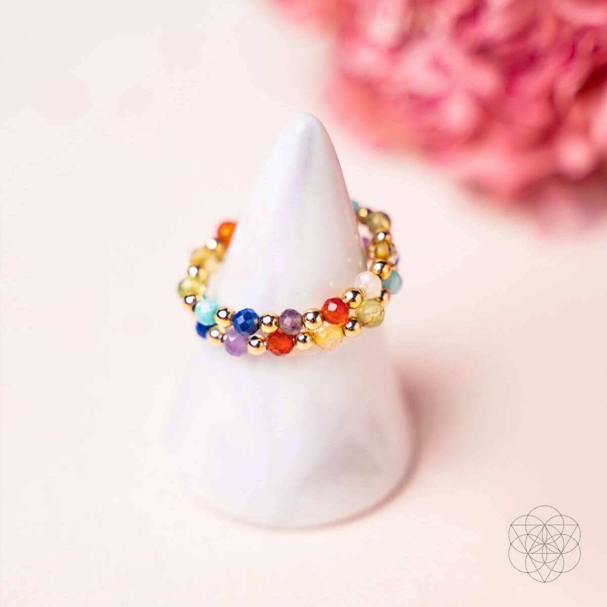 The Rainbow Freedom Rings by Conscious Items at Shirley Shoppe