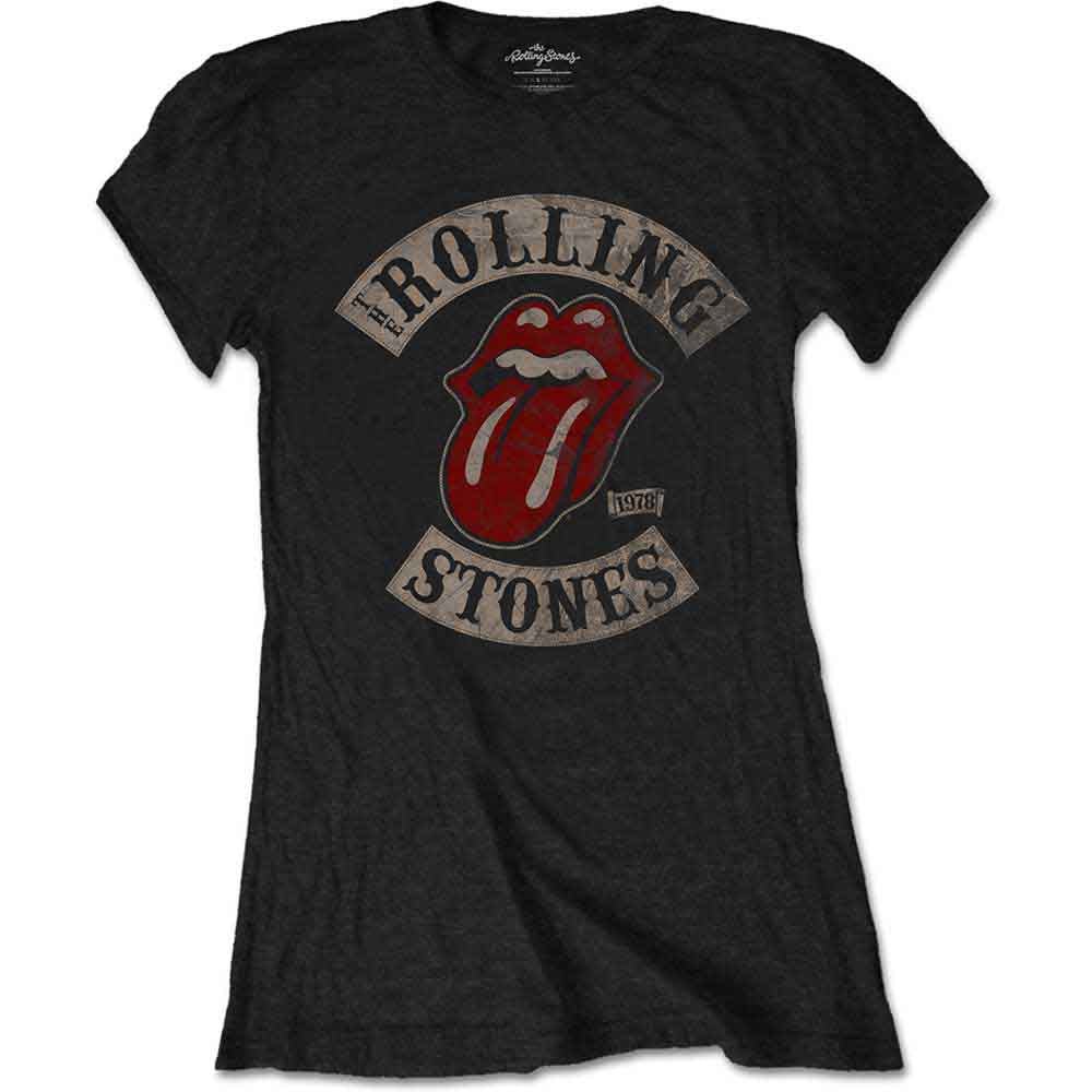 The Rolling Stones Tour 1978 [T-Shirt] by Rock Band Apparel at Shirley Shoppe