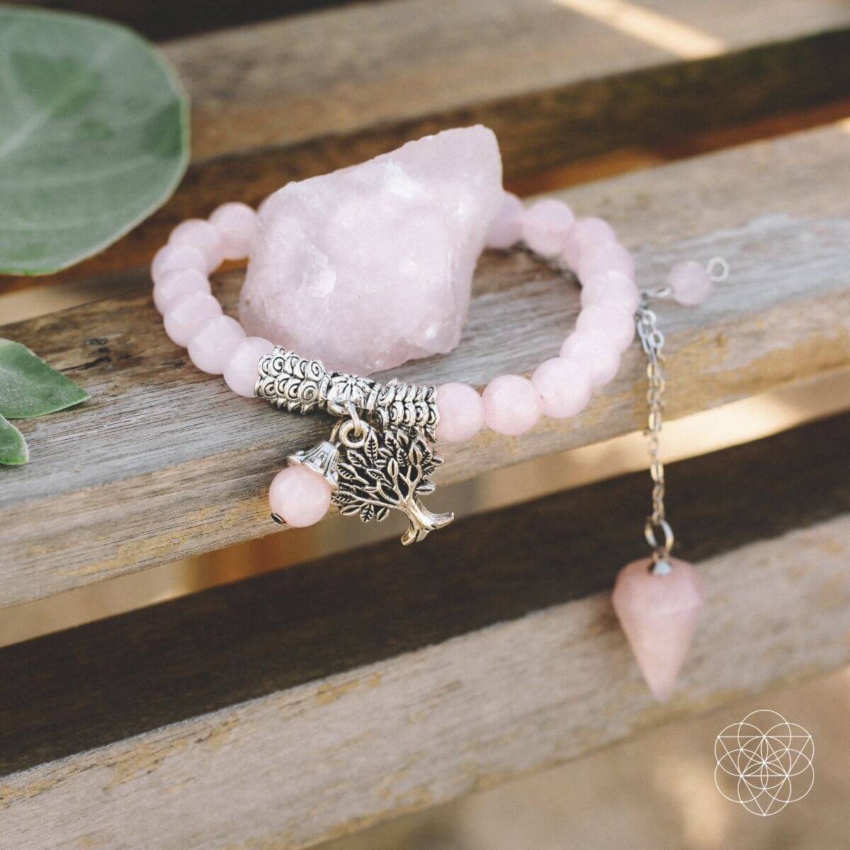 The Rose Quartz Healing Crystal Set by Conscious Items at Shirley Shoppe