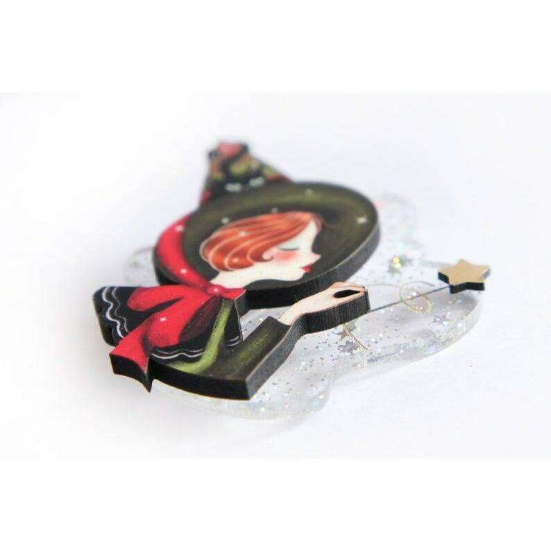 The Sorceress Brooch by Laliblue