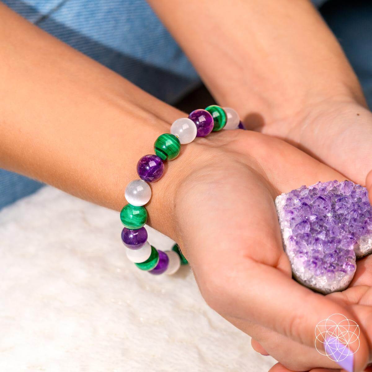 The Triple Healing Bracelet by Conscious Items at Shirley Shoppe