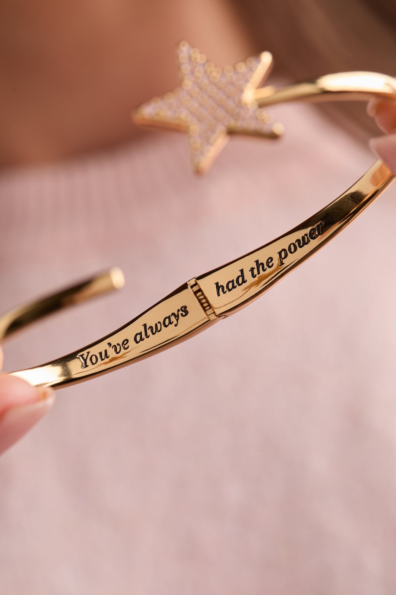 The Wizard of Oz™ Glinda Wand Bypass Cuff by ALEX AND ANI at Shirley Shoppe