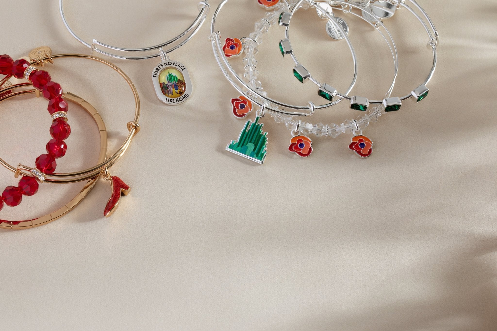 The Wizard of Oz™ "There's No Place Like Home" Bangle by ALEX AND ANI at Shirley Shoppe