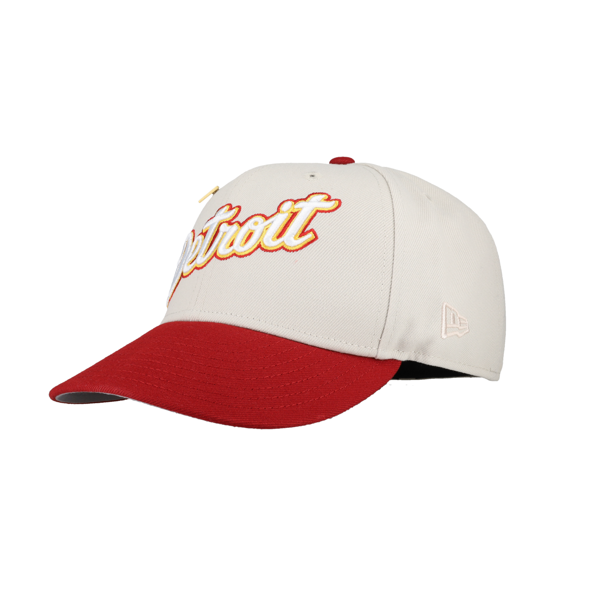 Detroit Tigers April 4th Collection Tiger Stadium Patch Fitted Hat