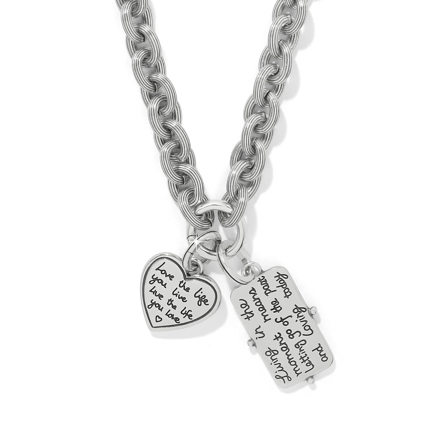 Token Lavish Link Charm Necklace