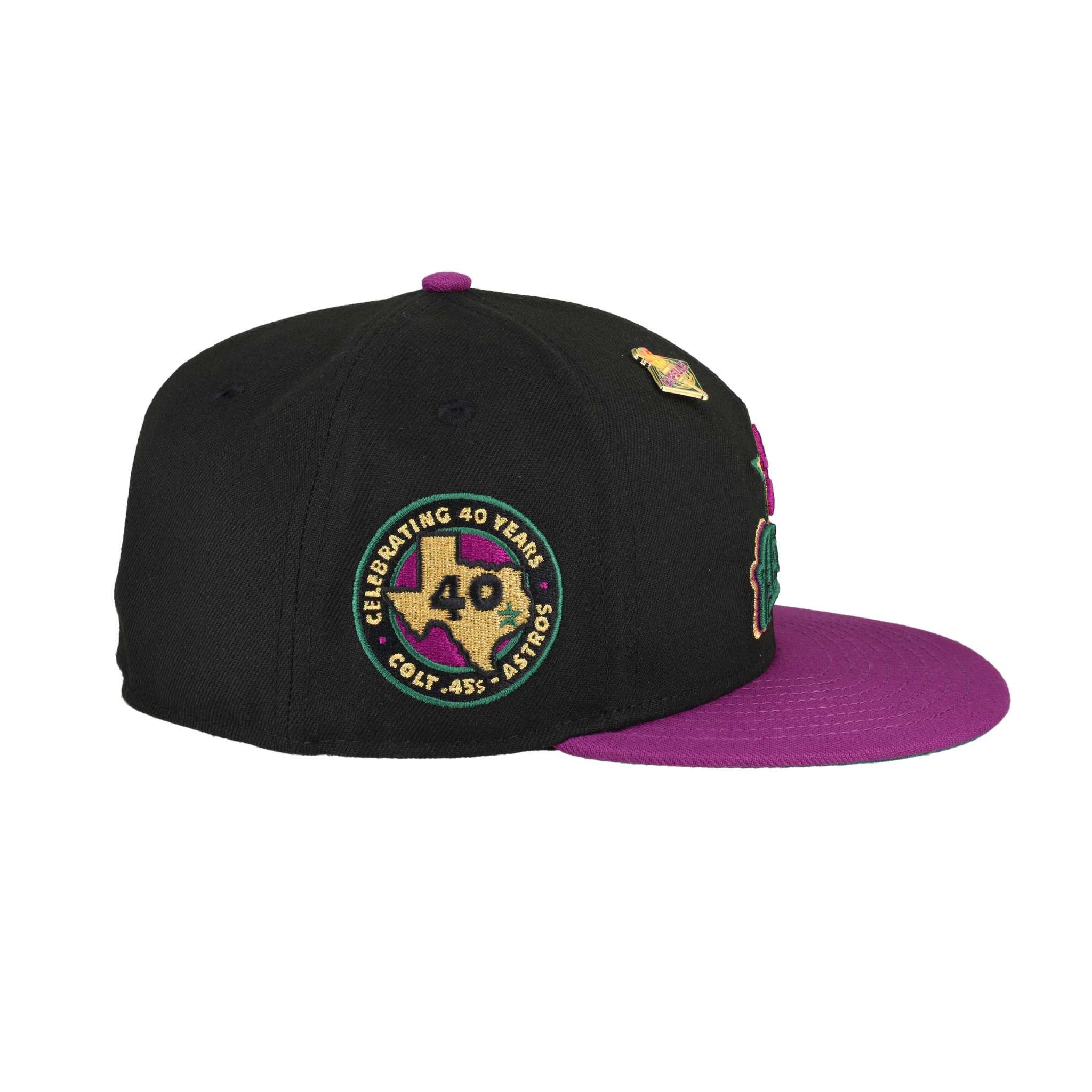 Houston Astros Torch Collection 40 Years Fitted Hat