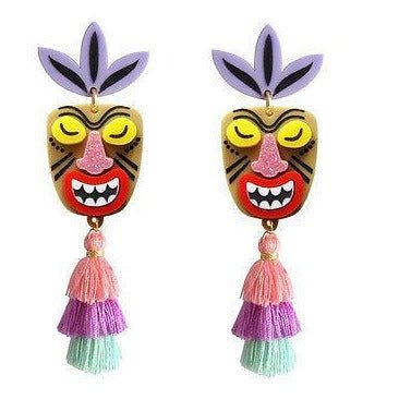 Totem Earrings by Laliblue by Quirks! at Shirley Shoppe