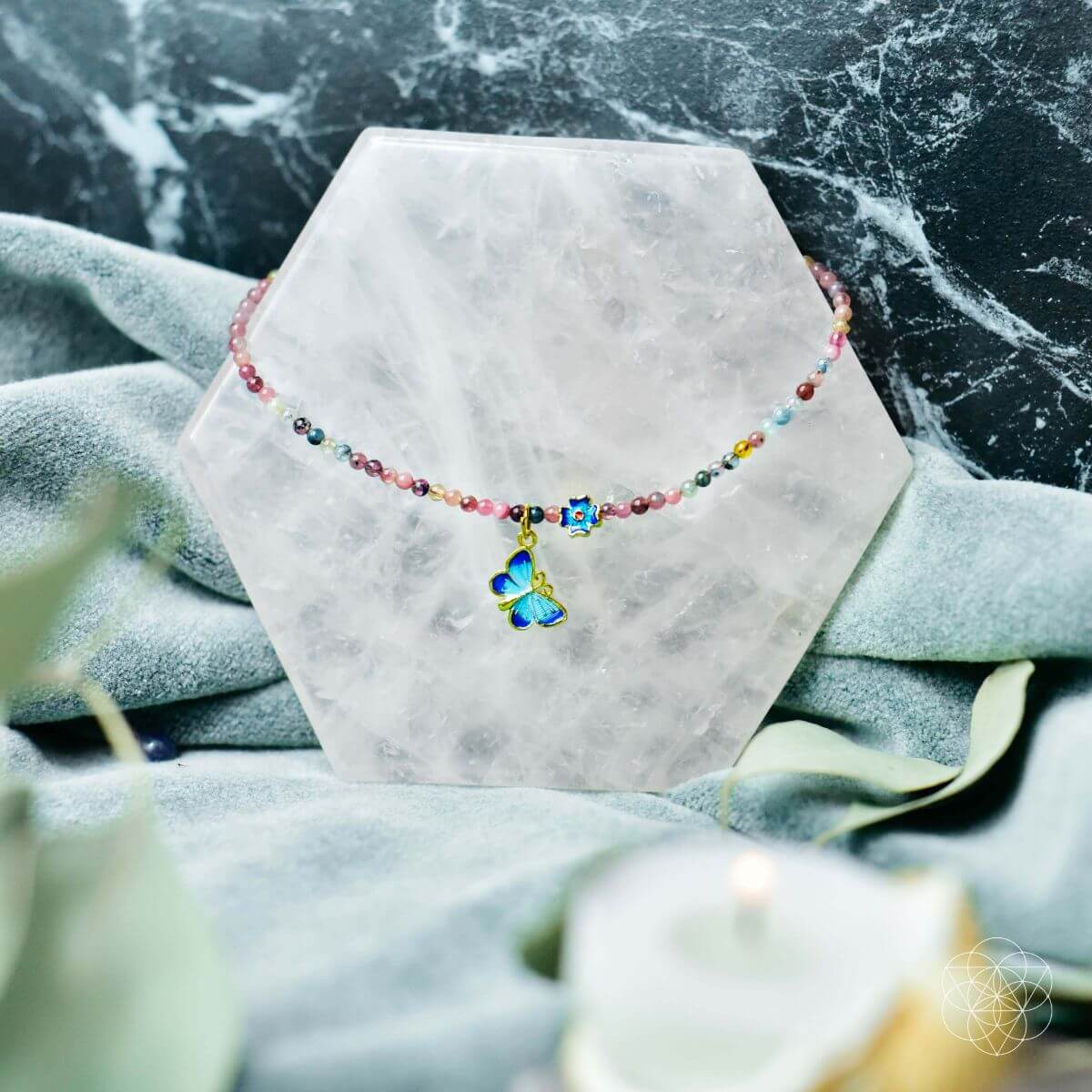 Tourmaline Anklet of Hope by Conscious Items at Shirley Shoppe