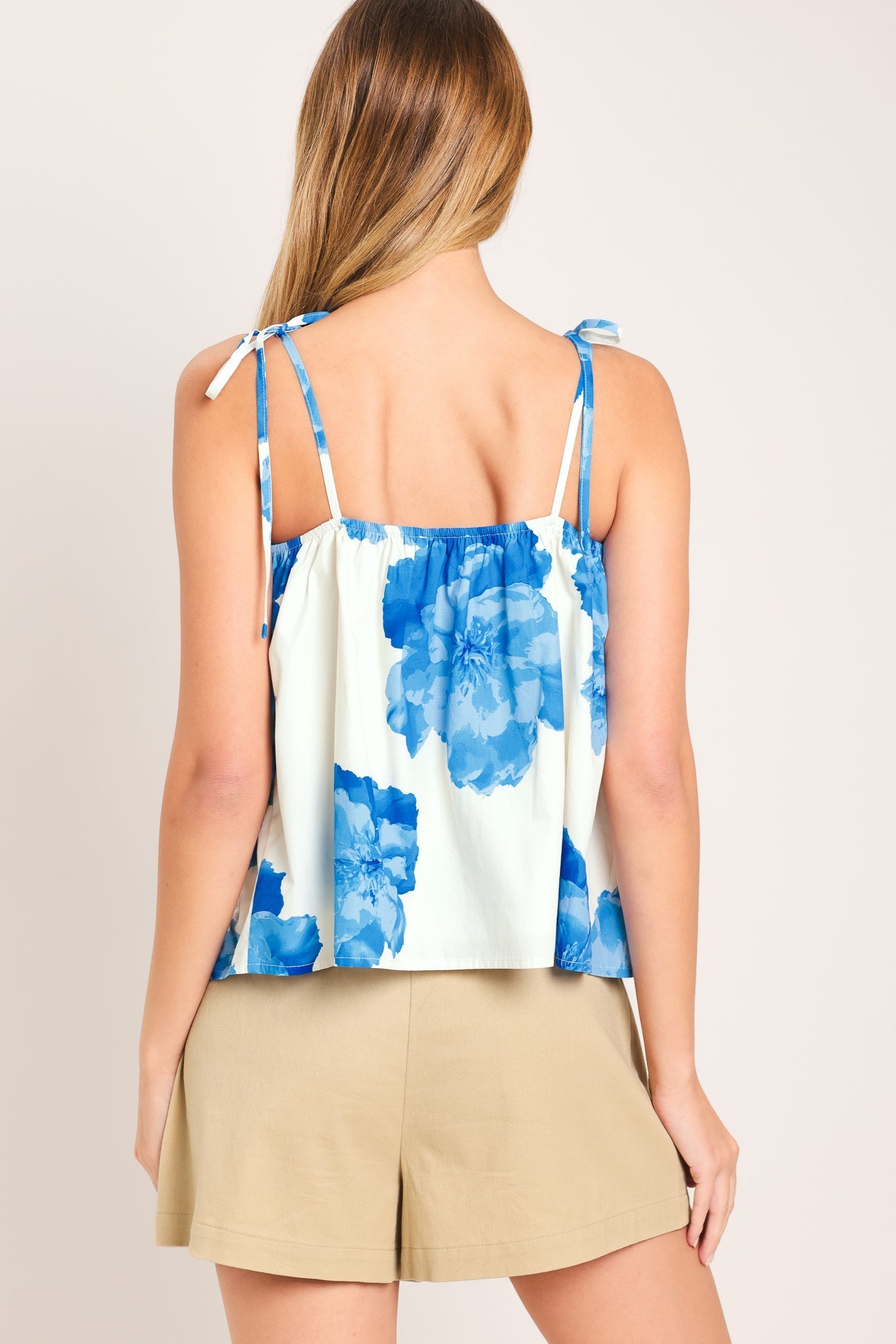TROPIC BLUE WOVEN TOP by Flying Tomato at Shirley Shoppe