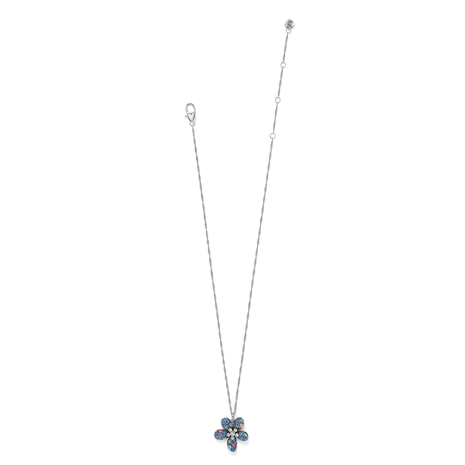 Trust Your Journey Flower Reversible Necklace