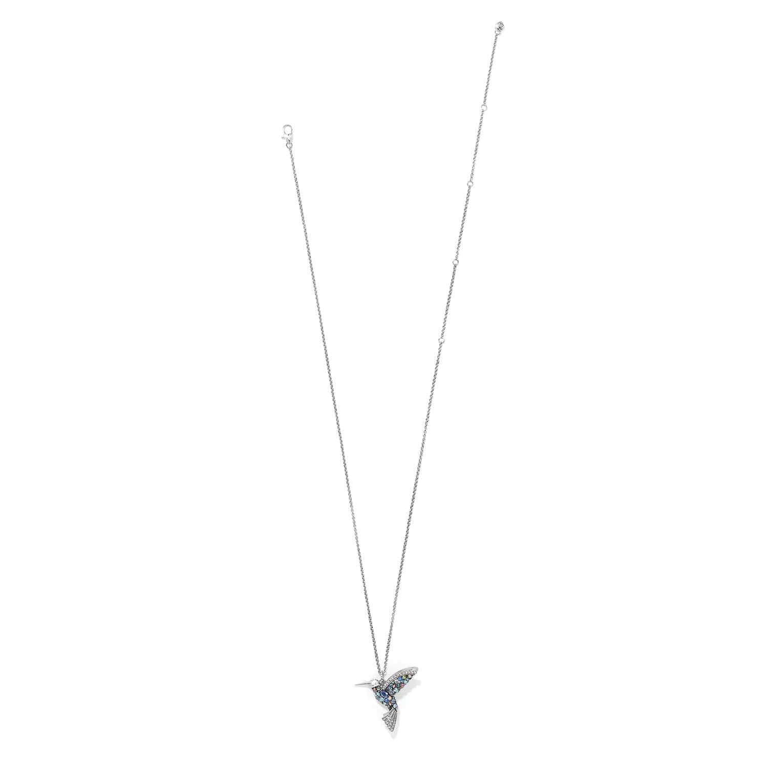 Trust Your Journey Hummingbird Necklace