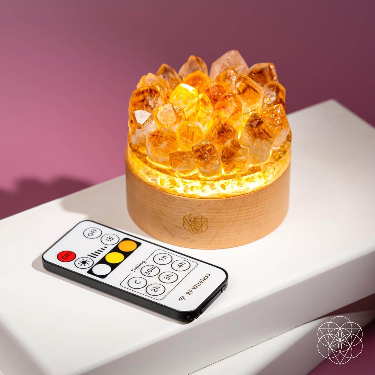 Turn My Life to Gold - Midas Citrine Lamp by Conscious Items at Shirley Shoppe