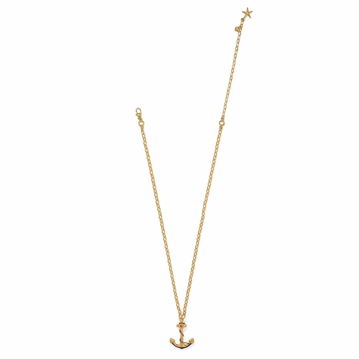 Twilight Waters Anchor Necklace