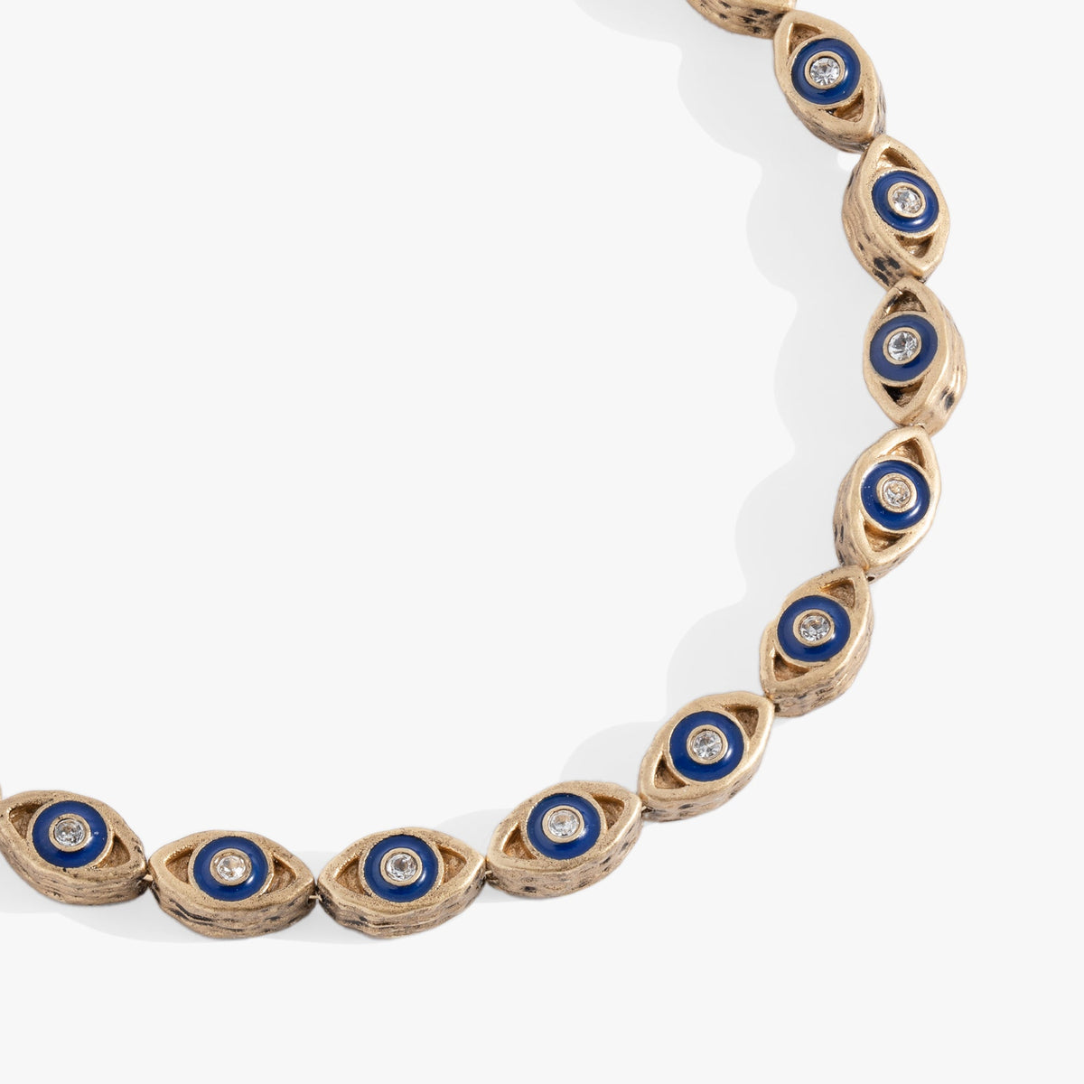 Untamed Evil Eye Beaded Bangle