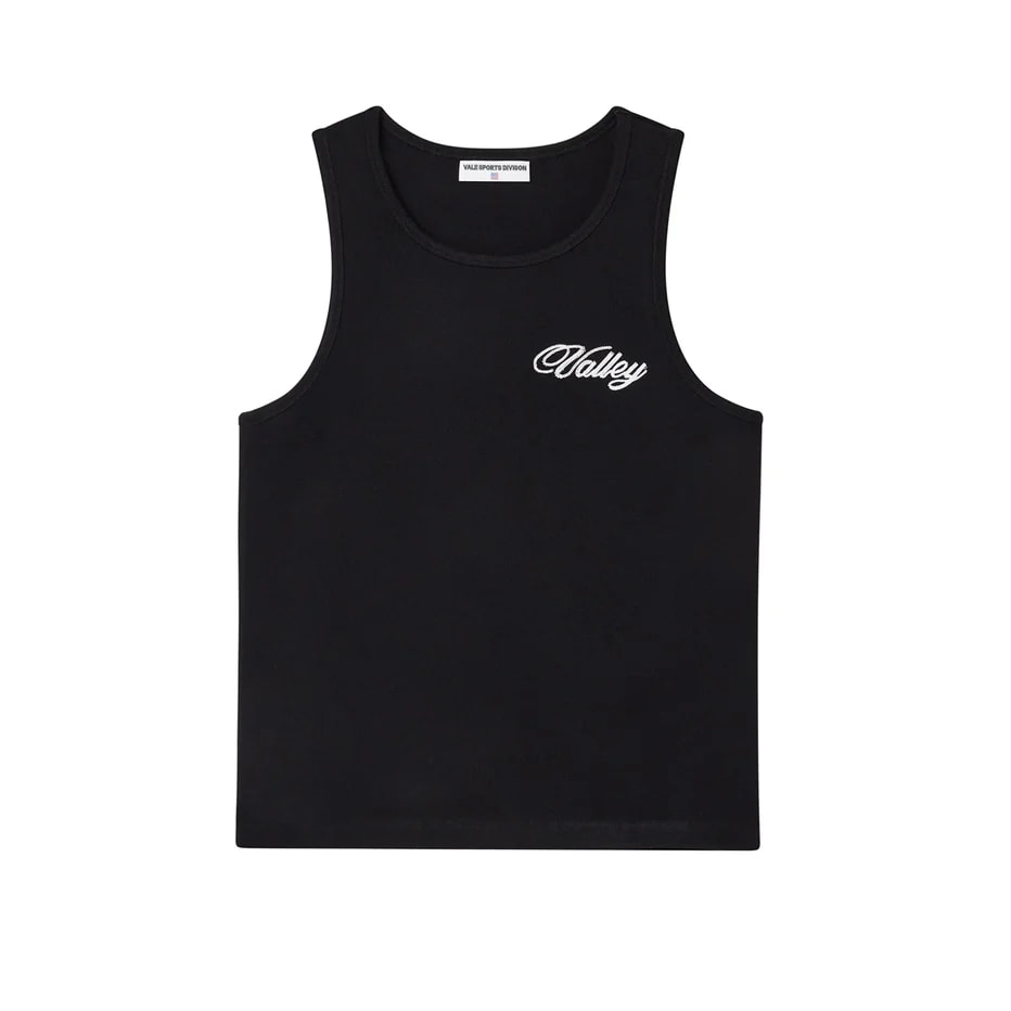 Vale Forever Slub Tank Top Black