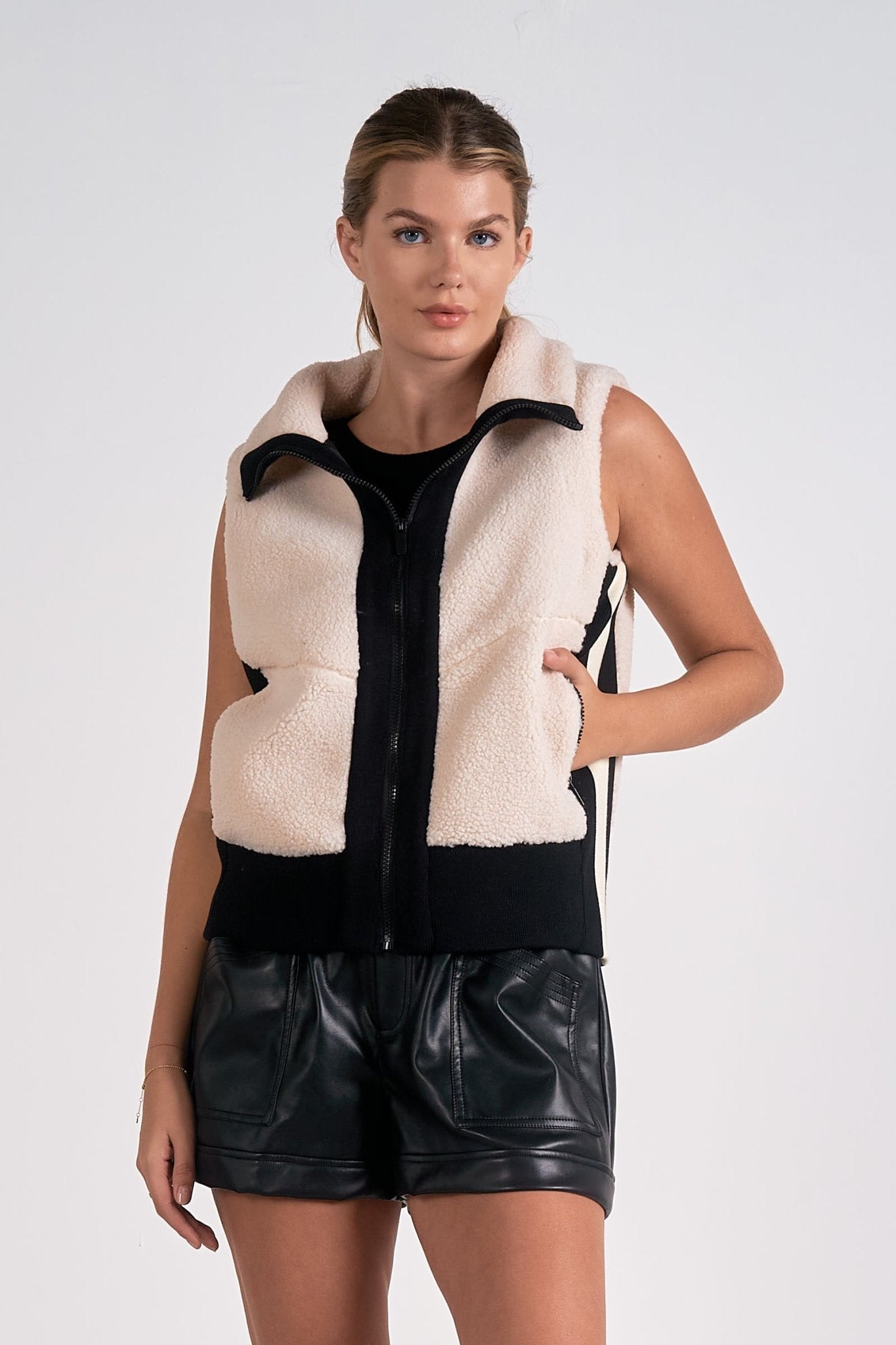 Vancouver Vest by Shop Elan at Shirley Shoppe
