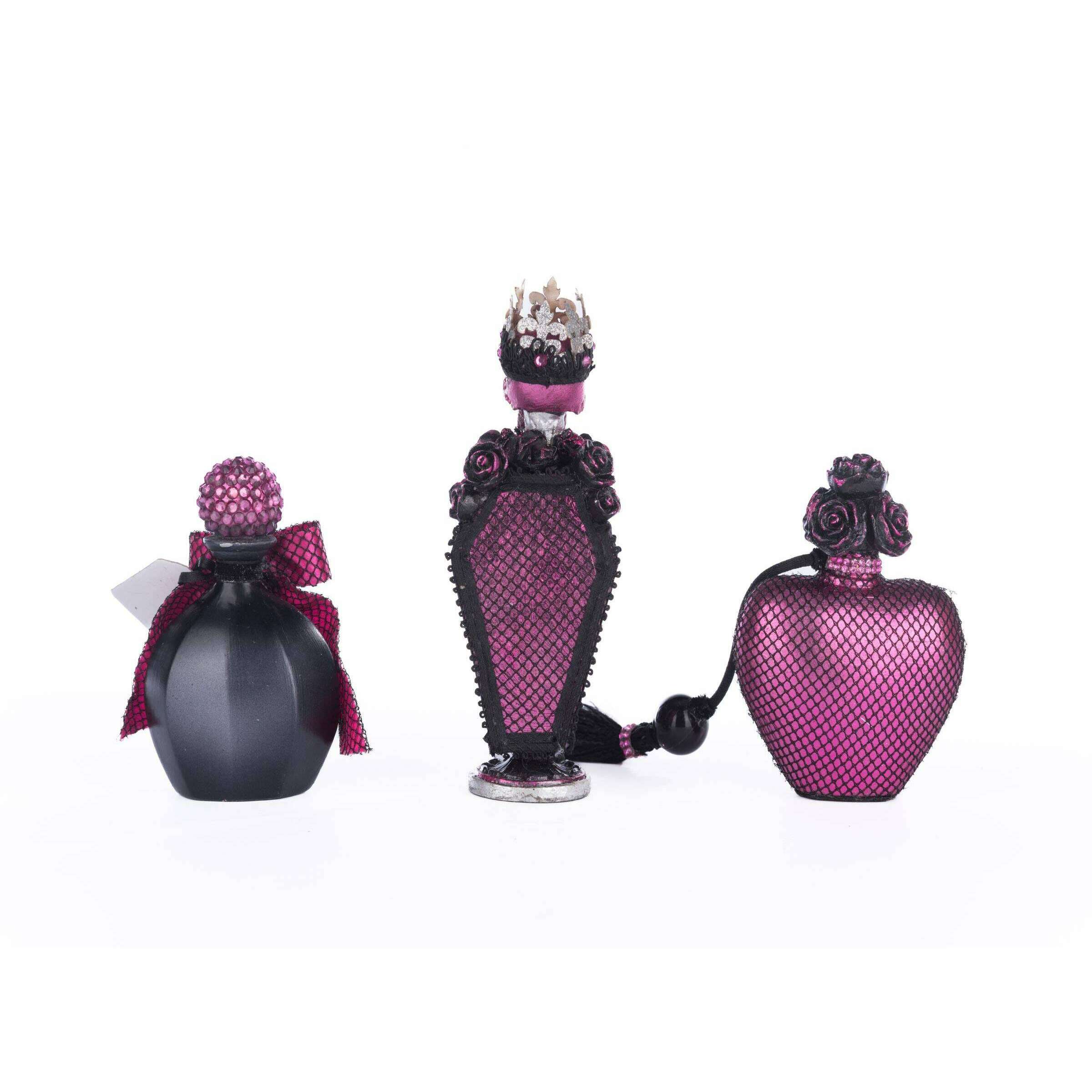 Vanity Potion Bottles Assortment of 3 by Katherine's Collection