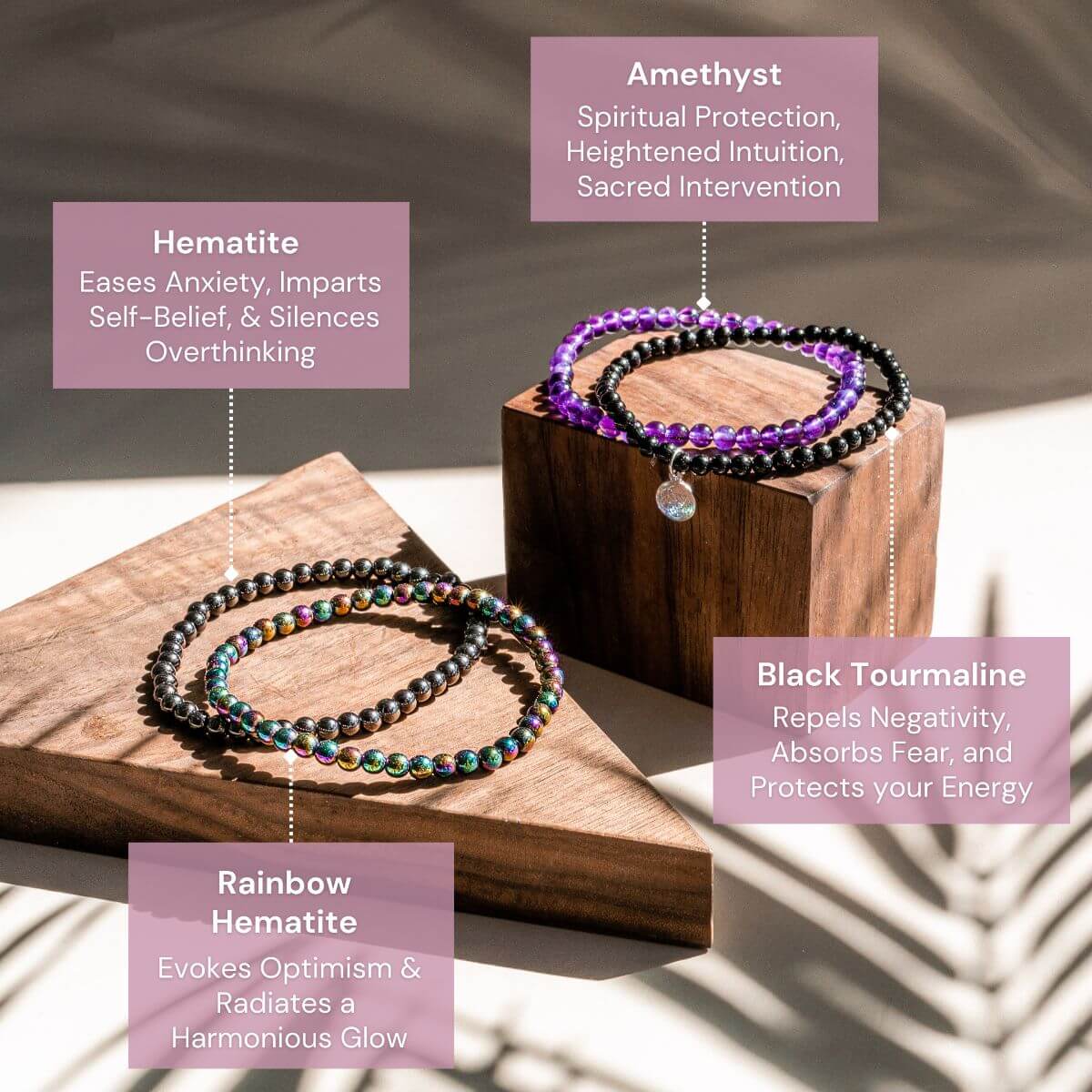 Veil of Protection - The Absolute Bracelet Set by Conscious Items at Shirley Shoppe
