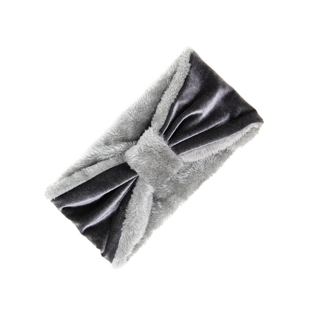 Velvet Knotted Earmuff Faux Fur Earmuff Headband Ear Warmer