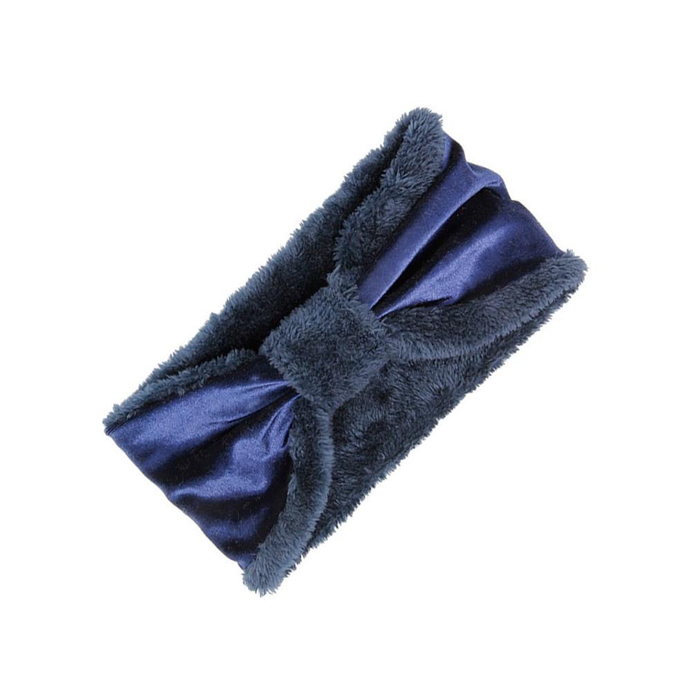Velvet Knotted Earmuff Faux Fur Earmuff Headband Ear Warmer