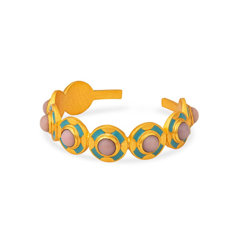 Venice Pink Opal Cuff by Christina Greene at Shirley Shoppe