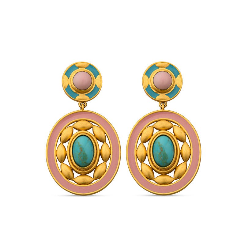 Venice Statement Earrings by Christina Greene at Shirley Shoppe