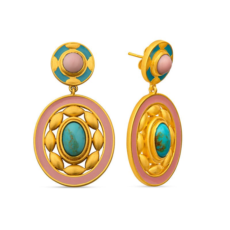 Venice Statement Earrings by Christina Greene at Shirley Shoppe
