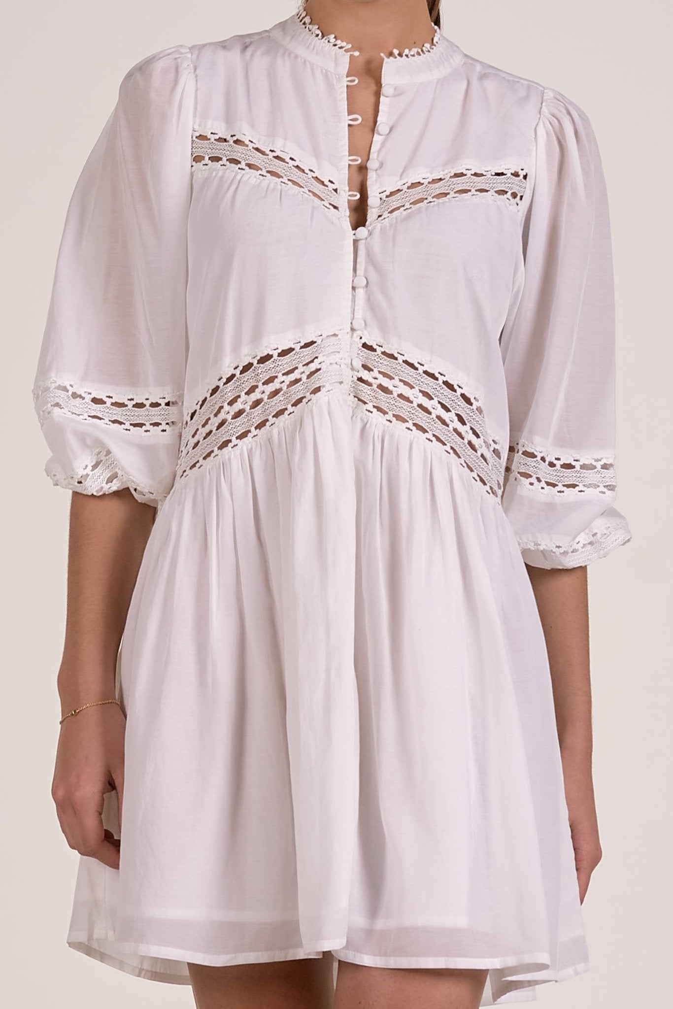 Vienna Dress White by Shop Elan at Shirley Shoppe