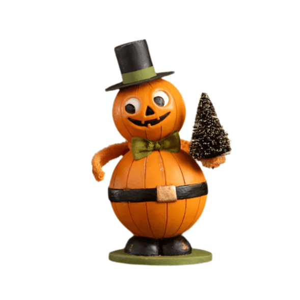 Vintage Jolly Pumpkinman by Bethany Lowe Designs by Quirks! at Shirley Shoppe